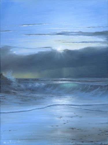 Sunset over Rame