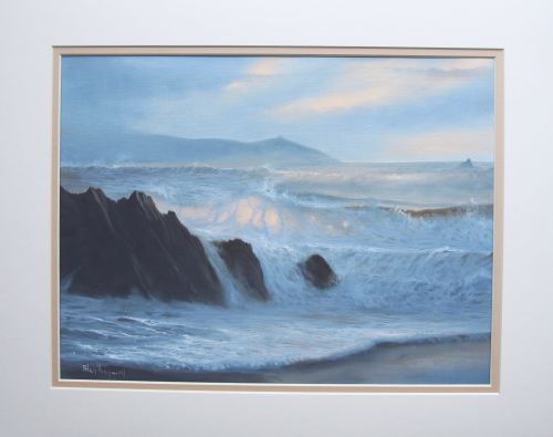 CRASHING WAVE AT WHITSANDS