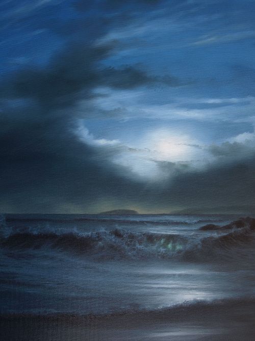 WINTER SUNSET OVER LOOE ISLAND