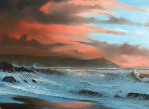 Evening Sky OIL PAINTING TUTORIAL DVD